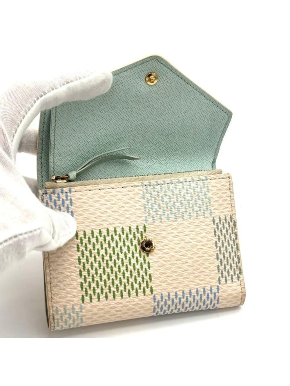 Louis Vuitton Portefeuille Victorine Damierlicious Wallet